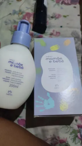 Hidratante corporal mamãe e bebe 