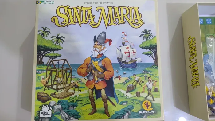 Santa Maria - Jogo de Tabuleiro - Boardgame