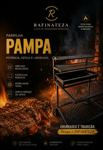 PARRILHA RAFINATEZA PAMPA