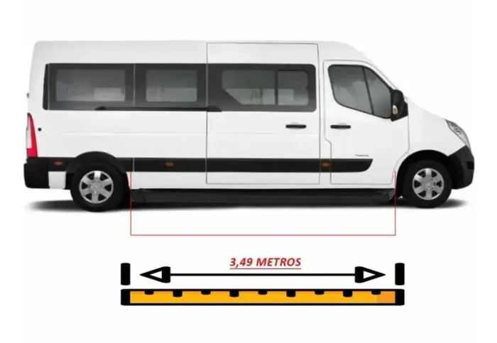 Estribo Renault Master L3H2
