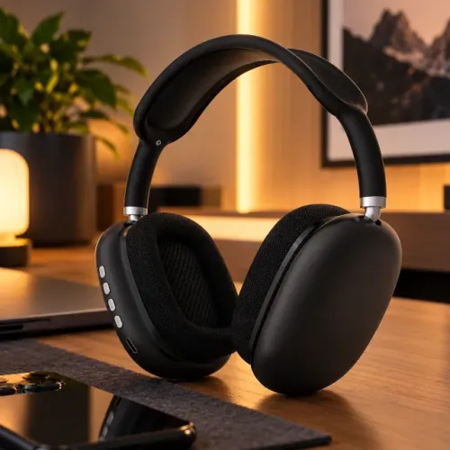 ? Fone de Ouvido Bluetooth P9 - Conforto, Estilo e Liberdade Sem Fios!