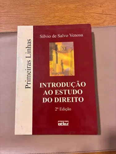 Livro - Introdução ao Estudo do Direito 