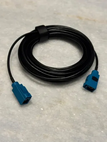 Cabo Coaxial câmera de ré (5,5 metros) Conector Fakra Jeep Renegade