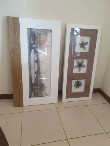 2 quadros decorativos para restauração