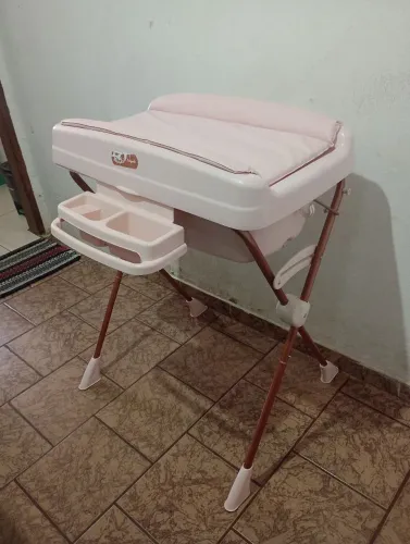 Banheira com trocador e suporte Galzerano 
