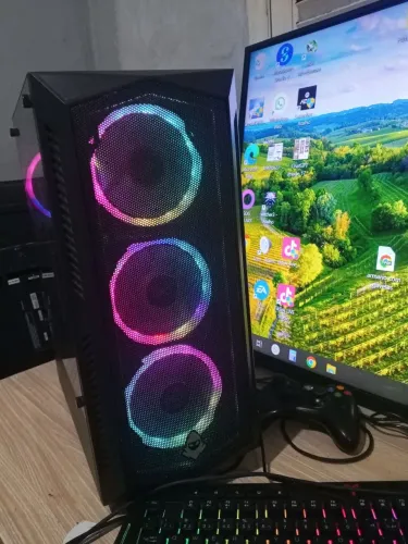 PC Intel i5 8ª, 16GB RAM, RX5500XT 4GB, SSD 128GB HD 1TB