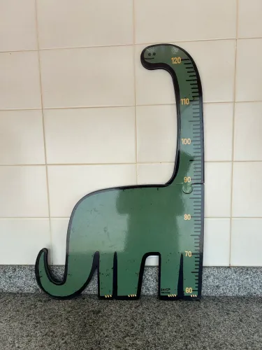 Dinossauro régua medidor de altura