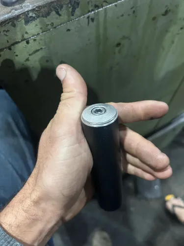 Mass damper downhill