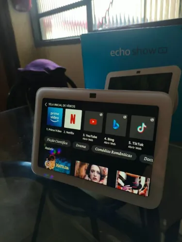 ECHO SHOW 8 - 3ª GERAÇÃO - 8" HD