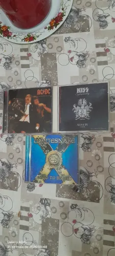 Cds bandas heavy e hard