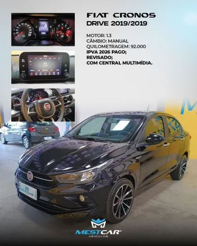 Fiat Cronos Drive 1.3 8V Flex 2019
