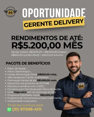 Gerente de Delivery