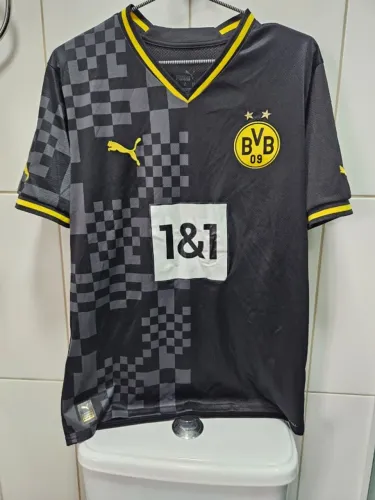 Camisa Puma Borussia Dortmund II Away 2022 2023 tam M 765884-02