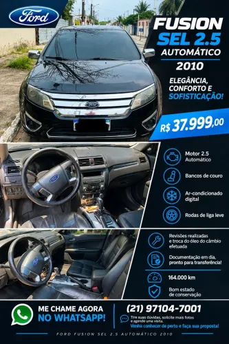 Ford Fusion SEL 2.5 16V 173cv Aut. 2010