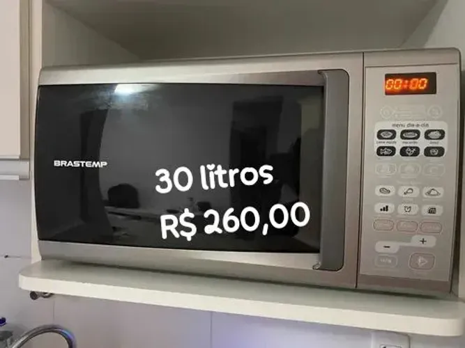 MICROONDAS 30L. BRASTEMP 