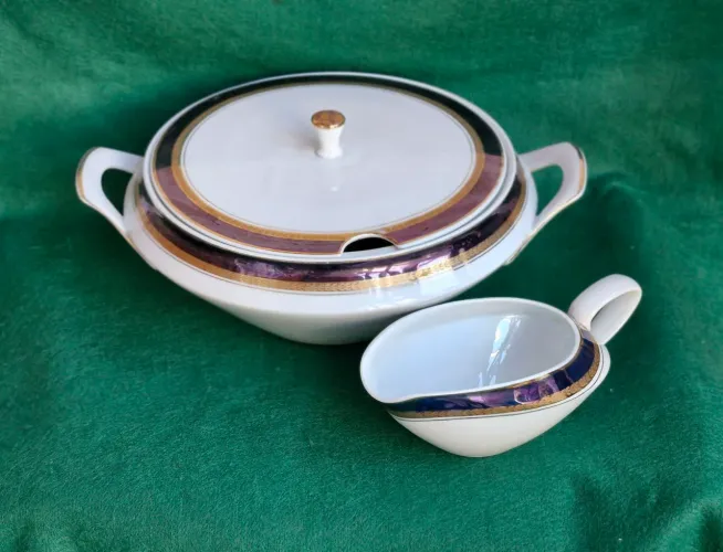 Conjunto porcelana Schmidt * Masson 