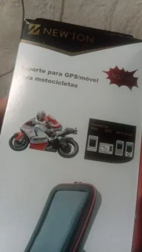 Suporte de celular para moto