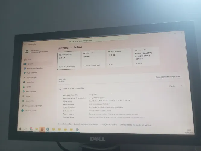 MONITOR DELL