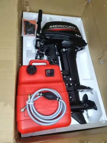 Motor Mercury 15hp Super Japonês 2 Tempos Ano 2026, Garantia Nunca Usado, oportunidade