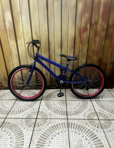 Bicicleta aro 24 azul - bike aro 24