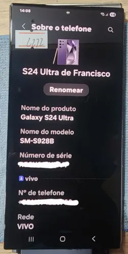 Display Samsung s24 ultra original