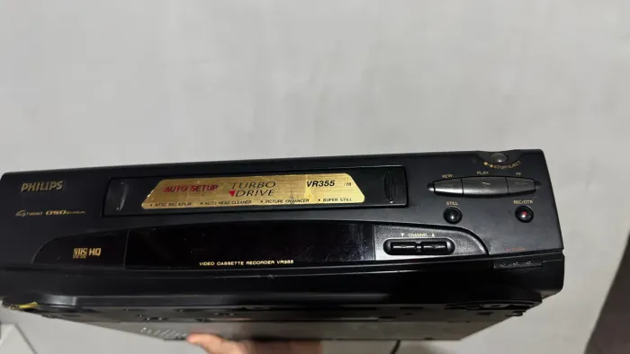Videocassete Philips Turbo Drive VR355 - VHS HQ