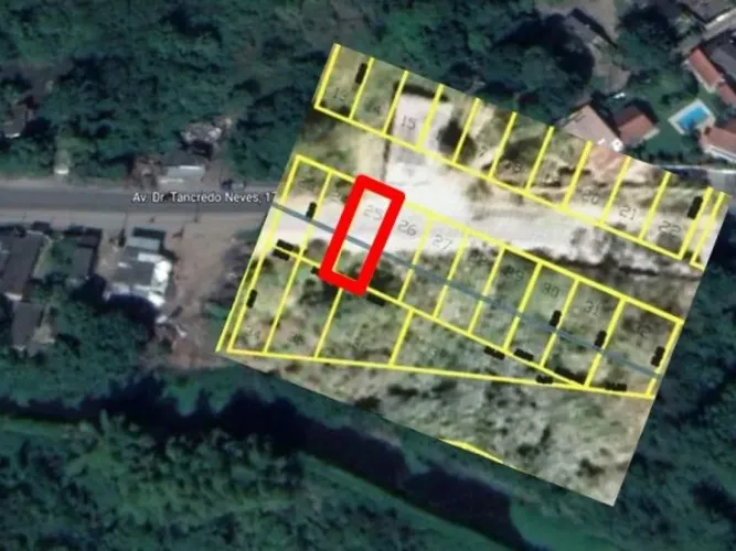 Terreno 250 m² (Lt. 25 da Qd. 11) - Nova Peruíbe - Peruíbe - SP