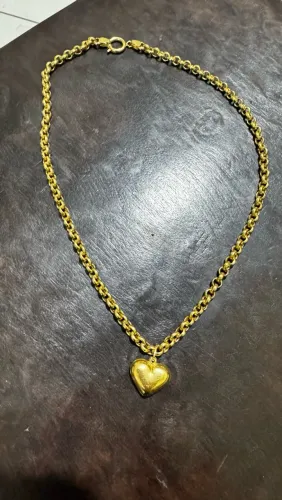 Ouro 18k 750 elo portuguesa feminino