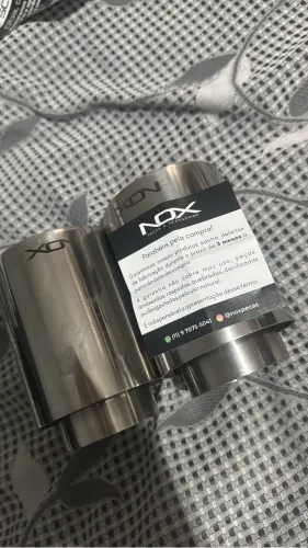 Par de Ponteiras NOX 3,5pol