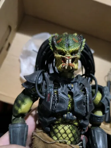 Predador Lost 1/6 Hot Toys Loose incompleto Predator