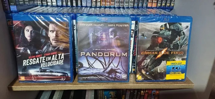 Blu-Ray CÍRCULO DE FOGO + PANDORUM (Quaid) + RESGATE EM ALTA VELOCIDADE (Hawke) Lacrado