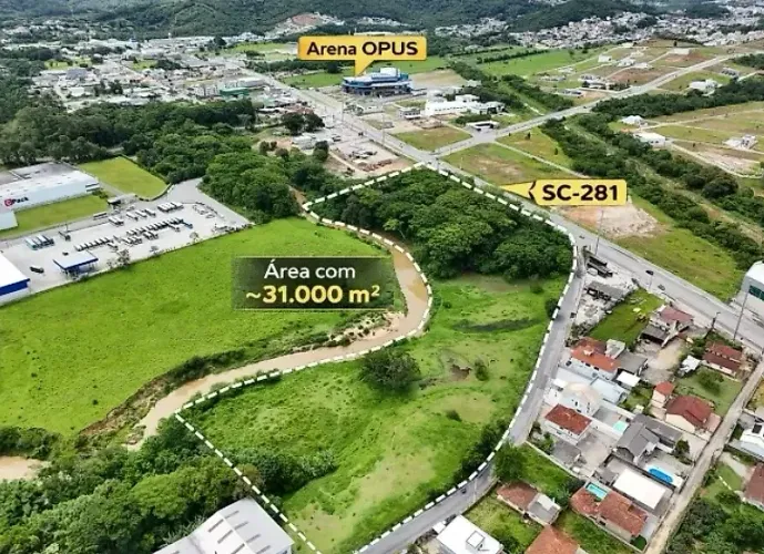 Área de Grande Porte na SC-281 São José