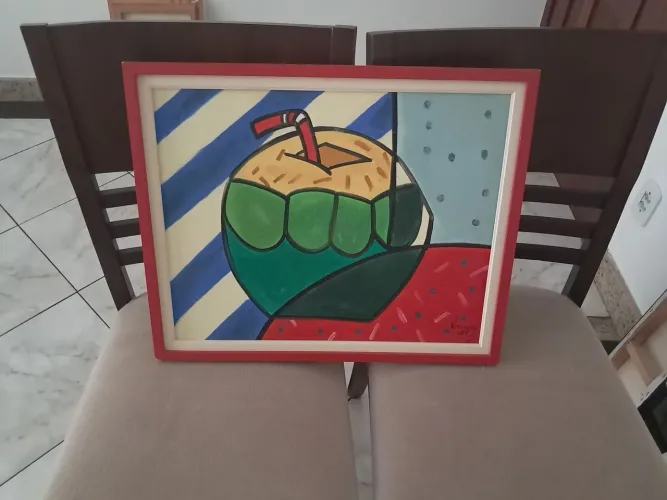 Ququer quadro 100 reais