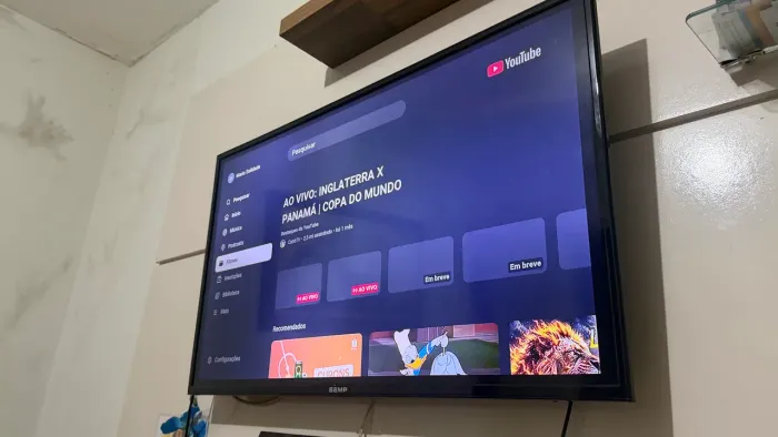 TV 39 polegadas + STREAMING DE BRINDE