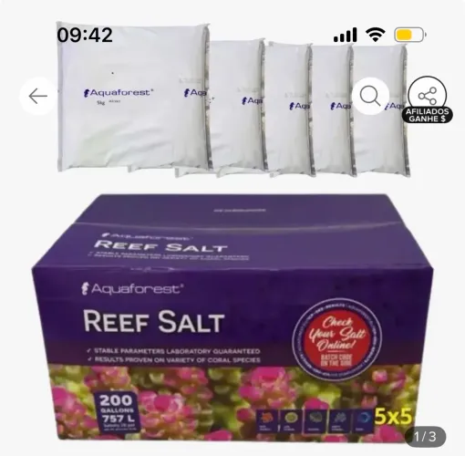 Reef salt aquaforest