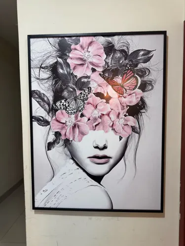 Vende-se Quadro - Flores e Borboletas