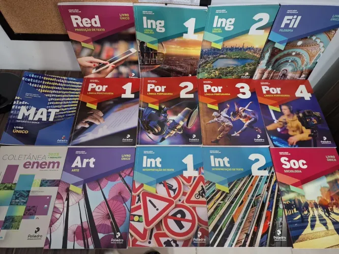 Livro Apostila Poliedro Pré Vestibular