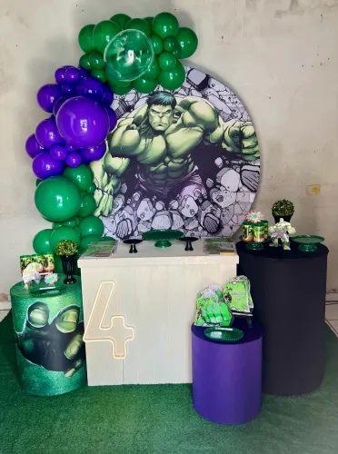 DECORAÇÃO HULK