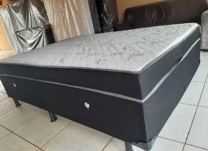 Cama box casal nova