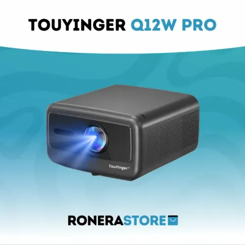 Touyinger Q12W Pro Projetor Smart Android 1080p Full HD LED LCD 128GB
