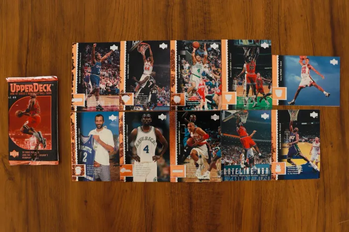 10 Cards NBA Upper Deck 1996-97 com embalagem original