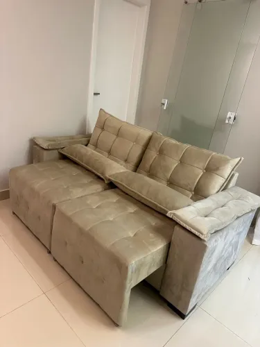 Sofá retrátil da fábrica pronta entrega