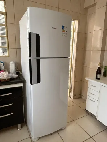 Geladeira Consul 386 Litros - Frost Free, 2 Portas, Altura Flex Função Turbo, Branco, 220v