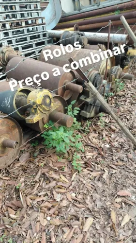 Rolos Industriais para Correia Transportadora - Diversos Modelos