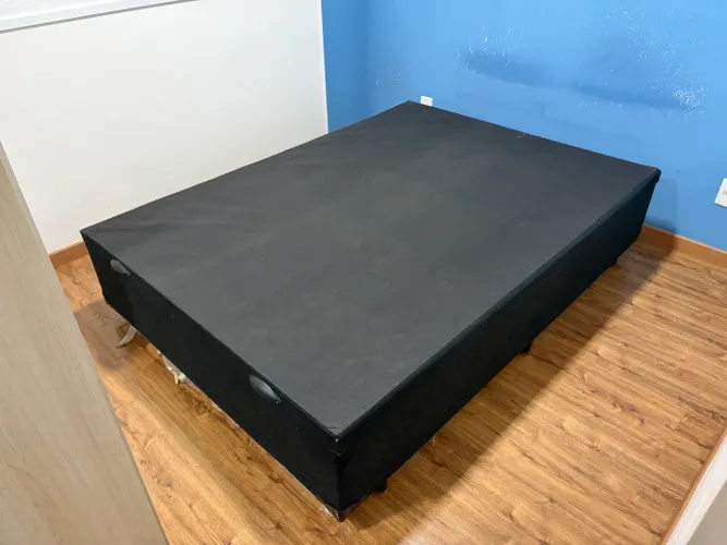 Cama box baú casal