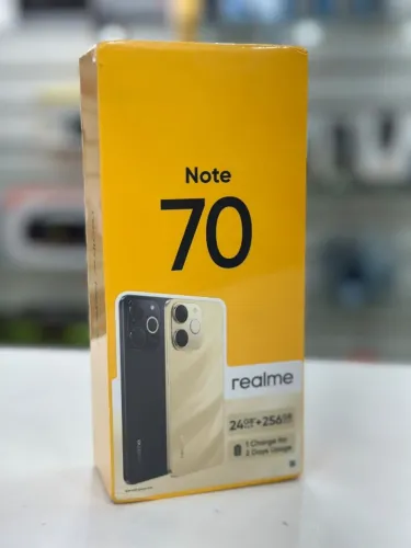 realme Note 70 4G 256GB 8GB RAM Novo Lacrado
