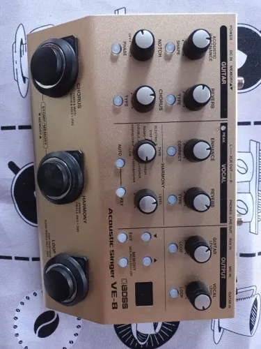 Vendo pedal Boss Ve8 .