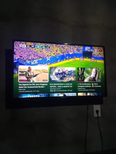 Televisão semi nova Smart Android 4k Lg 43 polegadas 