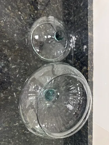Compoteira de vidro