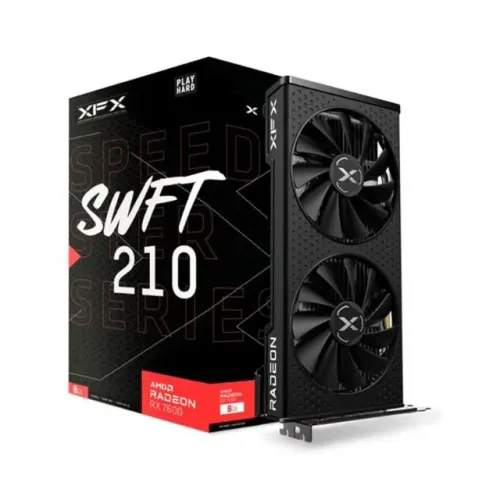 XFX Radeon RX 7600 8 GB Speedster SWFT 210